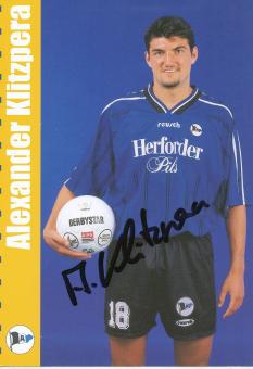 Alexander Klitzpera  1999/2000  Arminia Bielefeld  Fußball Autogrammkarte original signiert 