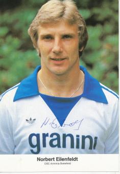 Norbert Eilenfeldt  1978/1979  Arminia Bielefeld  Fußball Autogrammkarte original signiert 