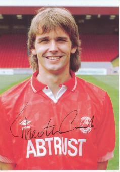 Theo ten Caat  FC Aberdeen  Fußball Autogrammkarte Druck signiert 