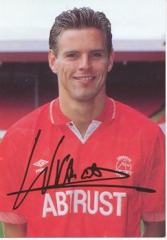 Willem van der Ark  FC Aberdeen  Fußball Autogrammkarte Druck signiert 