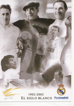 Real Madrid  Legenden  Fußball Autogrammkarte 