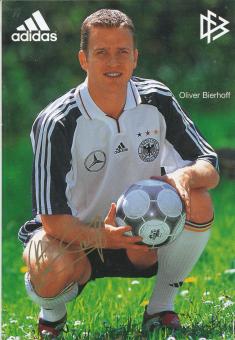 Oliver Bierhoff  DFB Nationalteam  Fußball Autogrammkarte Druck signiert 