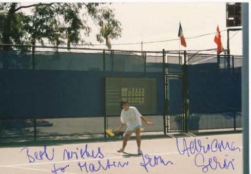 Adriana Gersi  Tschechien   Tennis Autogramm Foto original signiert 