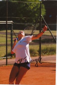 Natasha Galouza  Holland   Tennis Autogramm Foto original signiert 