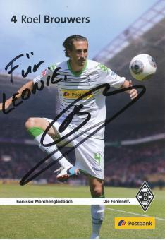 Roel Brouwers  2013/2014  Borussia Mönchengladbach Fußball Autogrammkarte original signiert 