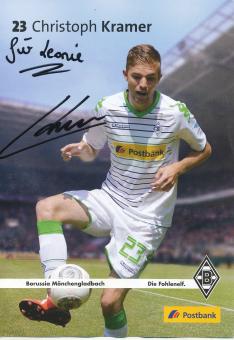 Christoph Kramer  2013/2014  Borussia Mönchengladbach Fußball Autogrammkarte original signiert 