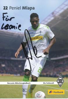 Peniel Mlapa  2013/2014  Borussia Mönchengladbach Fußball Autogrammkarte original signiert 