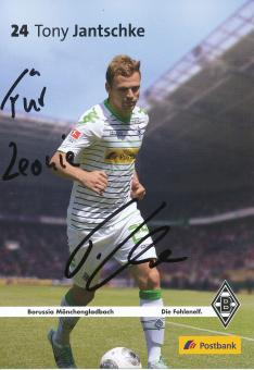 Tony Jantschke  2013/2014  Borussia Mönchengladbach Fußball Autogrammkarte original signiert 