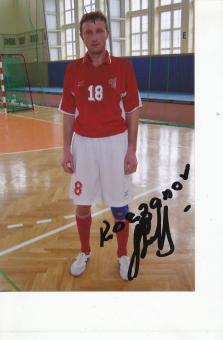 Alexander Kozganov  Kirgistan   Fußball Autogramm Foto original signiert 