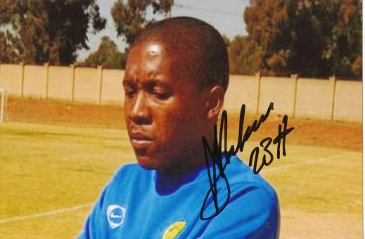 Lebihang Mokoena  Südafrika   Fußball Autogramm Foto original signiert 