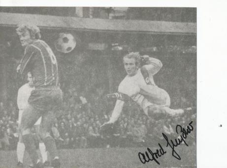 Alfred Hußner  FC St.Pauli  1972  Fußball Autogramm Foto original signiert 