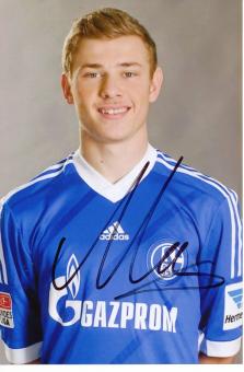 Max Meyer  FC Schalke 04  Fußball 13 x 18 cm Foto original signiert 