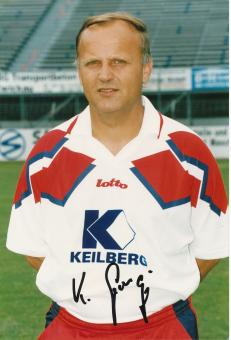 Klaus Georgi  FSV Zwickau  Fußball 13 x 18 cm Foto original signiert 