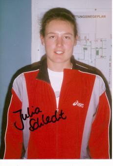 Julia Schlecht  Volleyball  Autogramm 13x18 cm Foto original signiert 