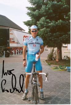 Uwe Peschel  Radsport  Autogramm 13x18 cm Foto original signiert 