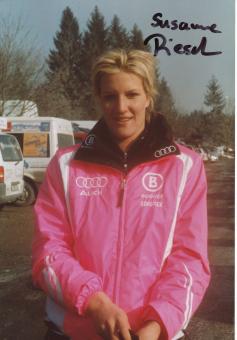 Susanne Riesch  Deutschland  Ski Alpin  Autogramm 13x18 cm Foto original signiert 