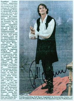 Ralf Bauer  Film &  TV  Autogramm 15x20 cm Foto original signiert 