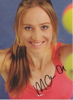 Mona Bartel   Tennis  Bild original signiert 