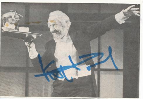 Karl Dönch † 1994  Musik Oper  Bild original signiert 