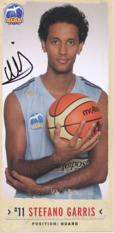 Stefano Garris  Alba Berlin  Basketball  Autogrammkarte original signiert 