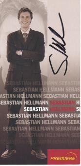 Sebastian Hellmann   Premiere TV Sender  Autogrammkarte original signiert 