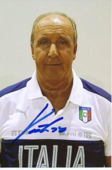 Gian Piero Ventura  Italien  Fußball Autogramm Foto original signiert 