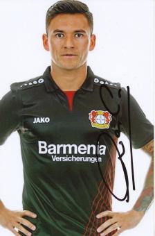 Charles Aranguiz  Bayer 04 Leverkusen  Fußball Autogramm Foto original signiert 