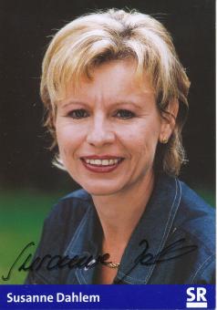 Susanne Dahlem   SR  ARD  TV Sender Autogrammkarte original signiert 