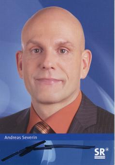 Andreas Severin   SR  ARD  TV Sender Autogrammkarte original signiert 