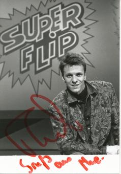 Mike Carl  Super Flip  ZDF  TV Sender Autogramm Foto original signiert 