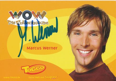Marcus Werner  Toggo  RTL  TV Serien Autogrammkarte original signiert 