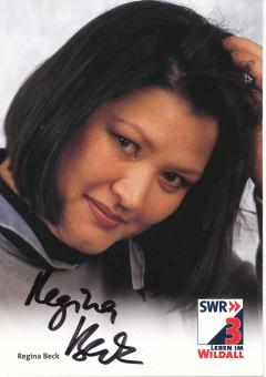 Regina Beck  SWR 3  Radio  Autogrammkarte original signiert 