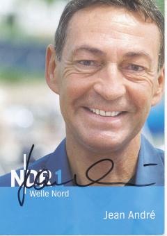 Jean Andre  NDR  Radio  Autogrammkarte original signiert 