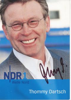 Thommy Dartsch  NDR  Radio  Autogrammkarte original signiert 