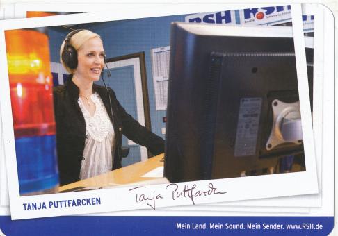 Tanja Puttarcken   RSH  Radio  Autogrammkarte original signiert 