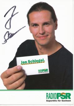 Jan Schlegel  Radio PSR  Autogrammkarte original signiert 