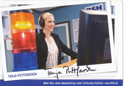 Tanja Puttfarcken   RSH  Radio  Autogrammkarte original signiert 
