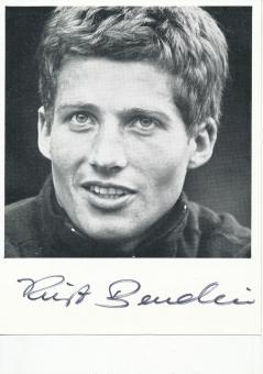 Kurt Bendlin  Leichtathletik  Autogrammkarte original signiert 