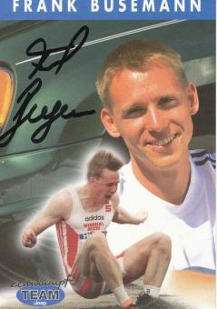 Frank Busemann  Leichtathletik  Autogrammkarte original signiert 