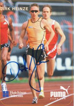 Dirk Heinze  Leichtathletik  Autogrammkarte original signiert 