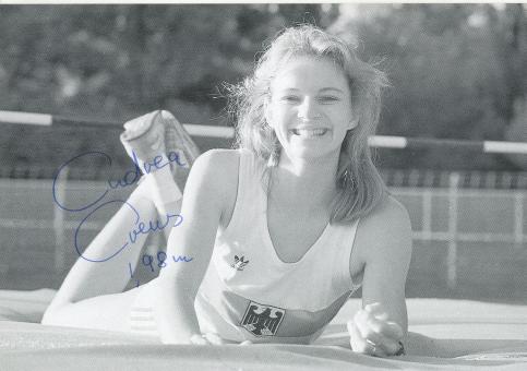 Andrea Arens  Leichtathletik  Autogrammkarte original signiert 