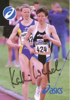 Kathrin Weßel  Leichtathletik  Autogrammkarte original signiert 