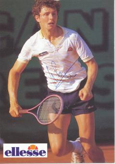 Wolfgang Popp  Tennis Autogrammkarte original signiert 