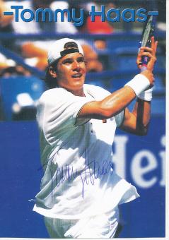 Tommy Haas  Tennis Autogrammkarte original signiert 