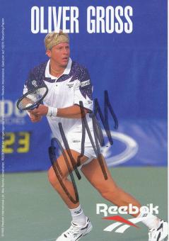 Oliver Gross  Tennis Autogrammkarte original signiert 