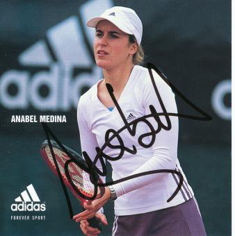 Anabel Medina Garrigues  Spanien  Tennis Autogrammkarte original signiert 