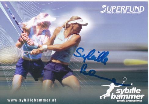 Sybille Bammer  Österreich  Tennis Autogrammkarte original signiert 