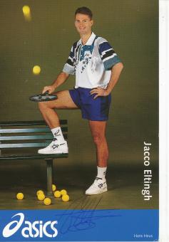 Jacco Eltingh  Holland  Tennis Autogrammkarte original signiert 