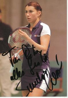 Sandra Kösel   Tennis Autogrammkarte original signiert 