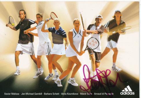 Barbara Schett  Österreich  Tennis Autogrammkarte original signiert 